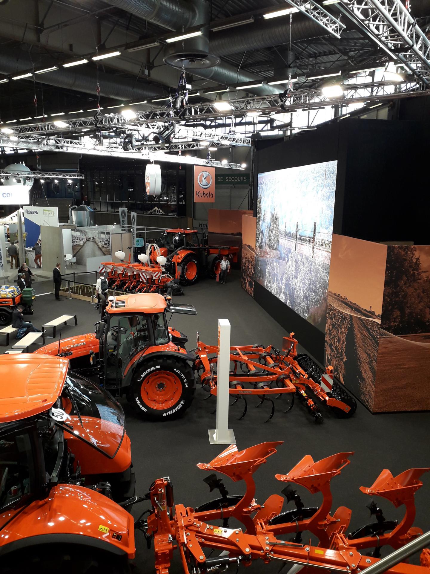 Vue stand Kubota