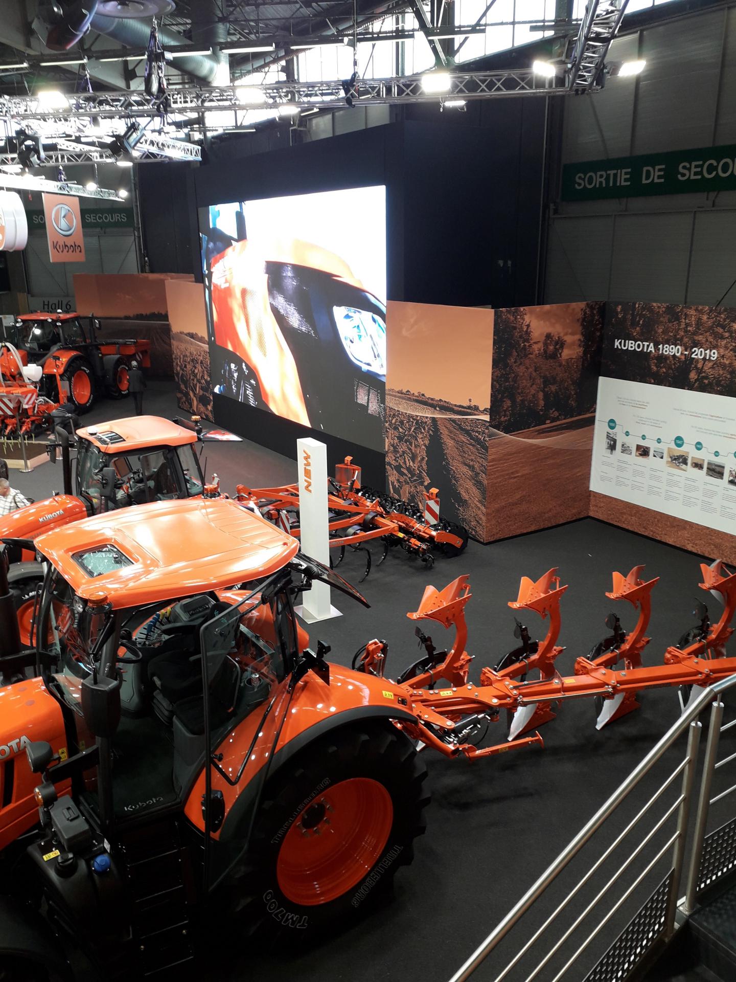 Vue stand Kubota